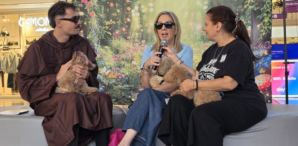 sara cicolani con joy, happy, frida, federica rinaudo e auro cardillo